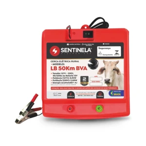 ELET. DE CERCA MOD. LB 50 KM, FUNCIONA CON BATERIA Y 220V, ALCANCE 8600M, 4 JOULE, TENSION DE SALIDA 9.000V