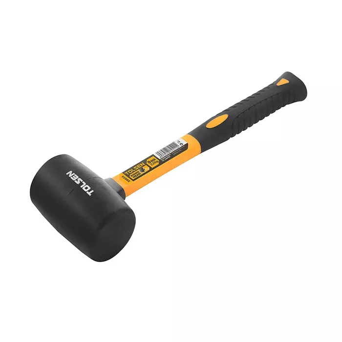 MAZO DE GOMA - CABEZA DE MARTILLO DE GOMA, MANGO DE FIBRA DE VIDRIO, PESO 900G / 32OZ