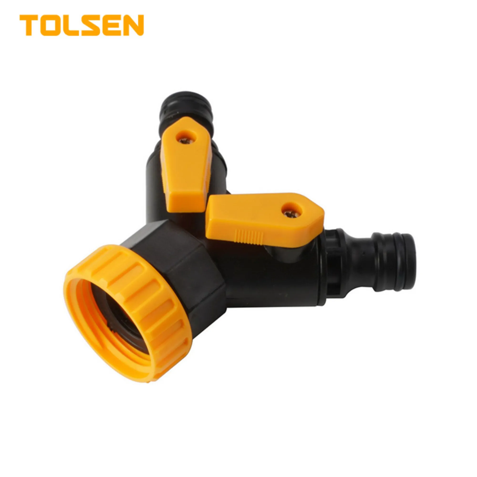 CONECTOR DE MANGUERA DOBLE*DOBLE CONEXION DE 3/4"*MATERIAL ABS