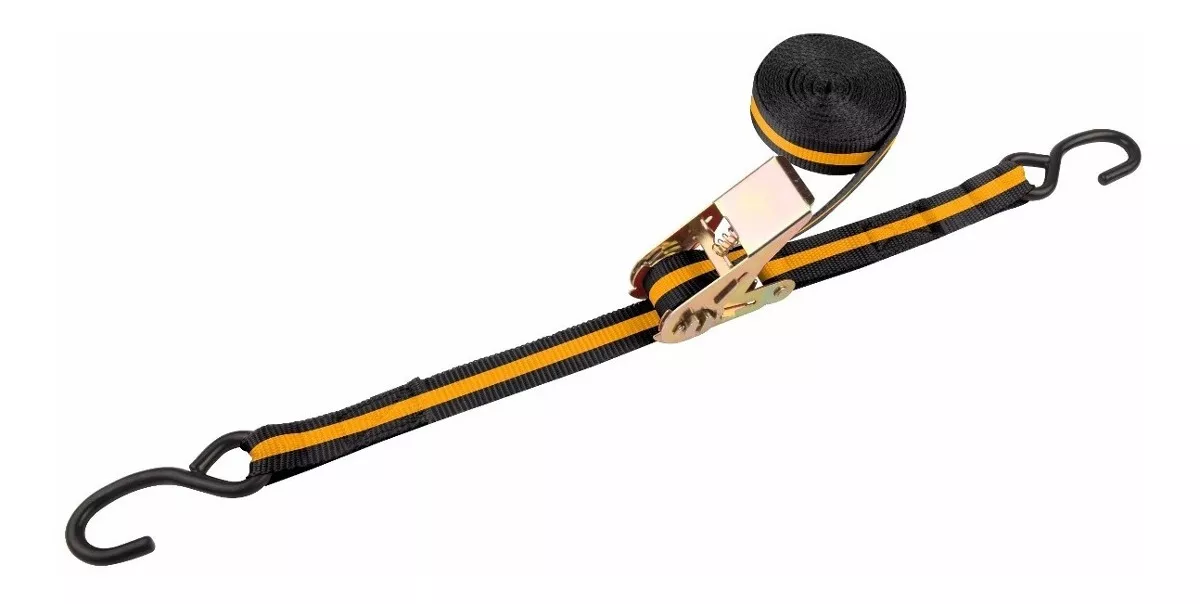 TEZADOR DE EQUIPAJE 25MMX5M - CAPACIDAD DE AMARRE 135KGS, RESISTENCIA 270KGS