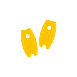 AISLADOR FINAL DE LÍNEA TIPO PERA*COLOR AMARILLO* AISLADOR DE PLÁSTICO*ALTA DENSIDAD*AISLACIÓN MAYOR A 12.000 VOLTIOS (PAQ. 25 UNIDADES).