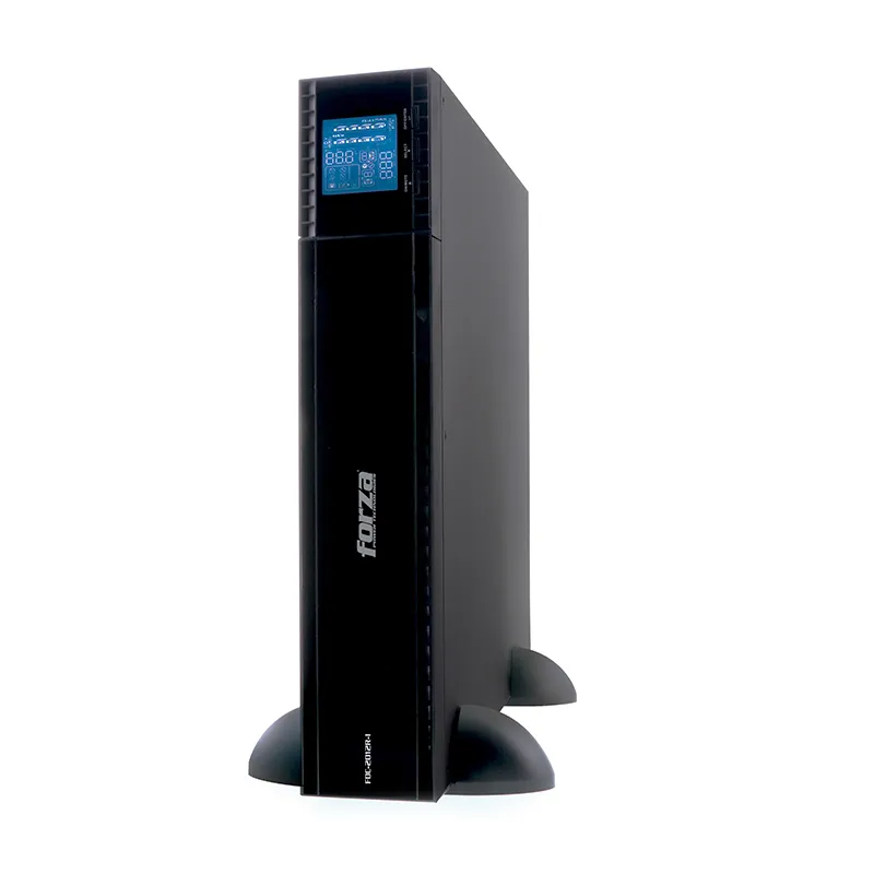 Capacidad: 2000VA/2000W • Topología: Doble conversión en línea • Comunicación: USB / SNMP / RS-232 • Receptáculo: 8 x IEC C13 • Tipo: Rackmount / Tower
