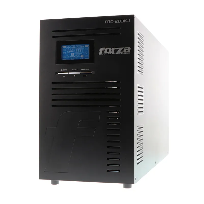 Capacidad: 3000VA/3000W • Topología: Doble conversión en línea • Comunicación: USB / SNMP / RS-232 • Receptáculo: 8 x IEC C13 & 1 x IEC C19