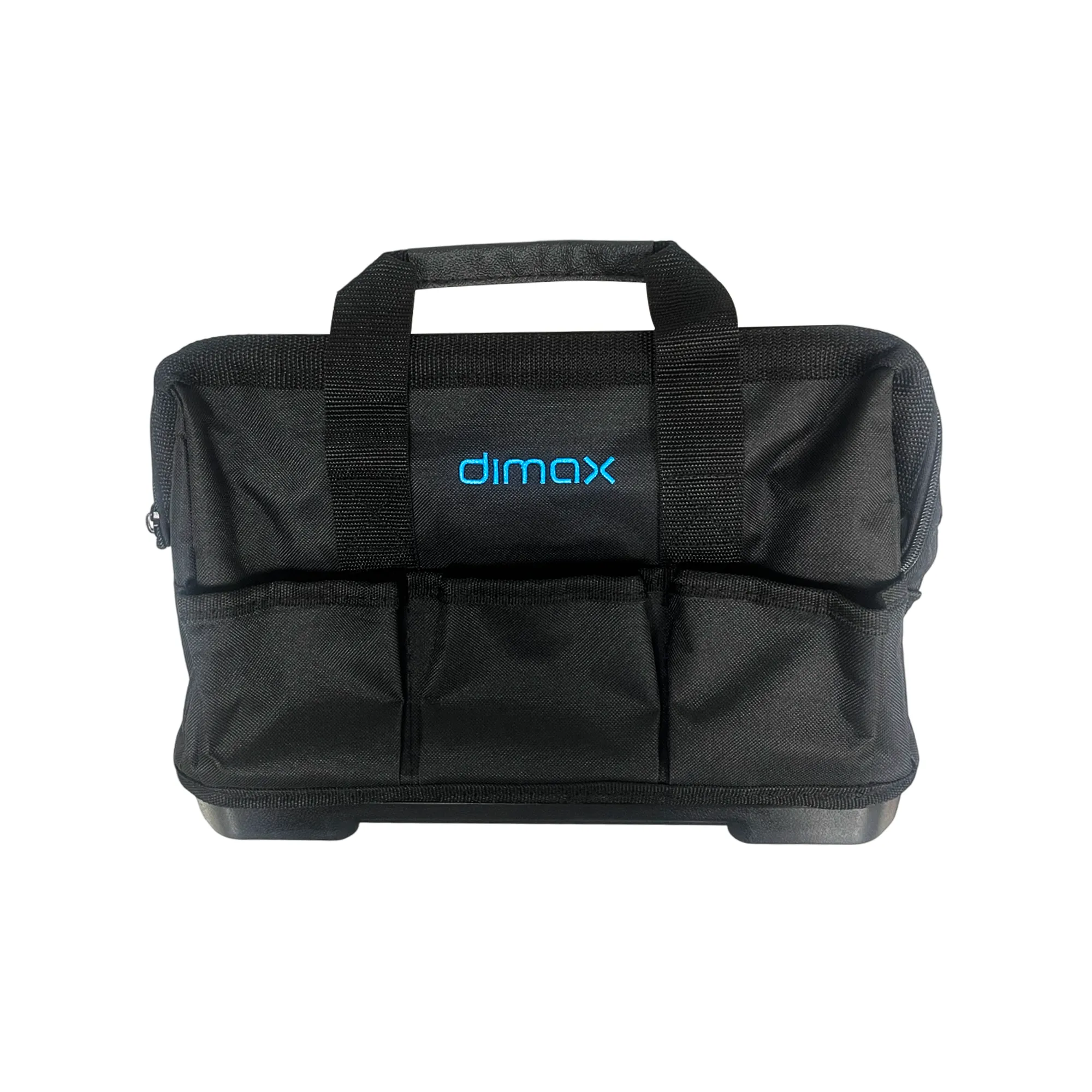 MALETÍN P/HERRAMIENTAS CON 9 BOLSILLOS, BASE DE PLASTICO RESISTENTE, MATERIAL RESISTENTE, TAMAÑO: 14" DE LARGO X 8" DE ANCHO X 10,5" DE ALTO