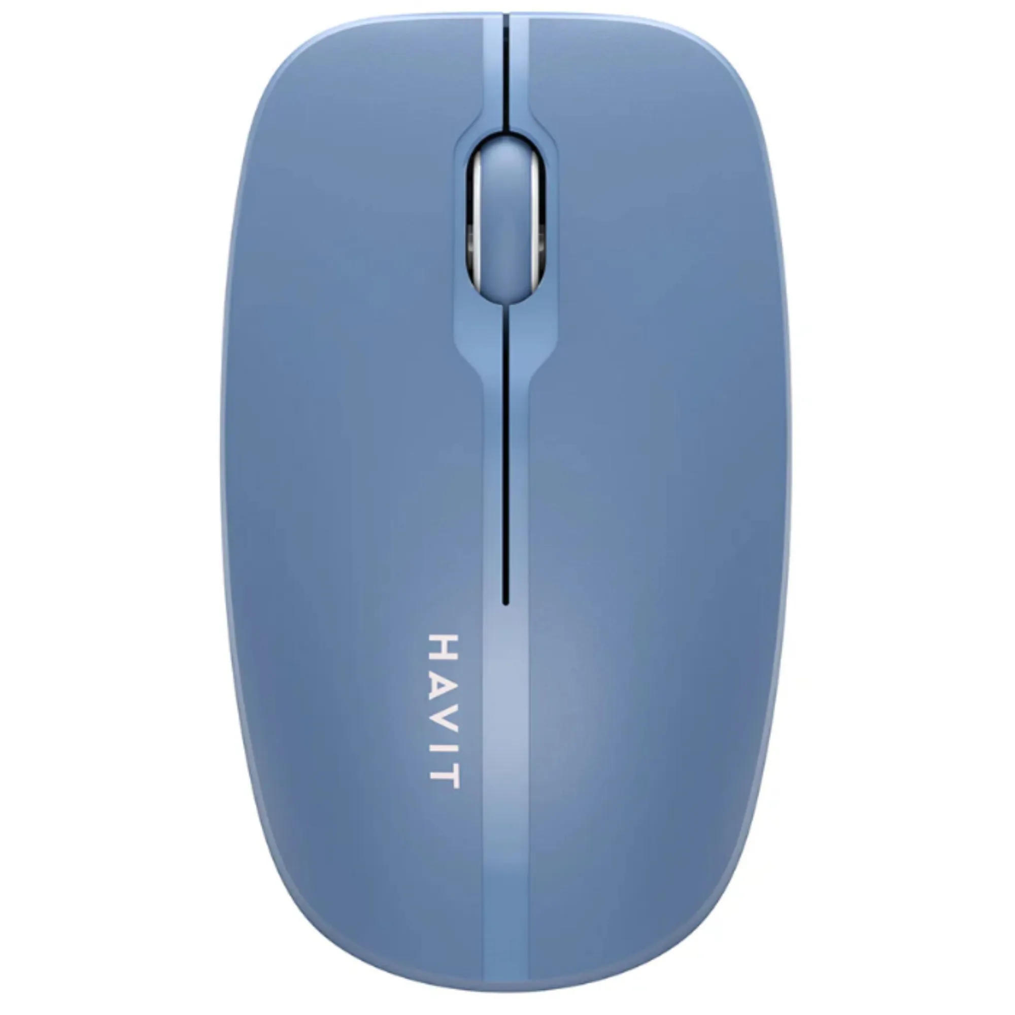 MOUSE AZUL INALAMBRICO CONEXION DUAL*2,4GHz+BT 5.2*ALCANCE 10M*1600DPI*1 BATERIA AA NO INLCUIDA