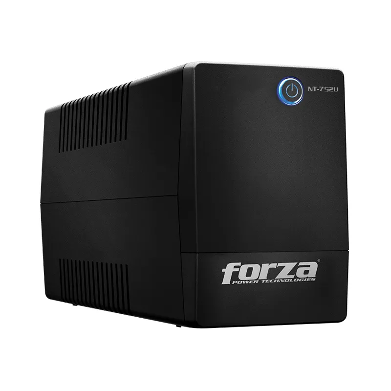 Capacidad: 750VA/375W • Topología: Interactiva • Voltage: 220V • VA de salida: 750 VA • Receptáculo: 6 x NEMA 5-15R • Forma de onda: Onda senoidal simulada
